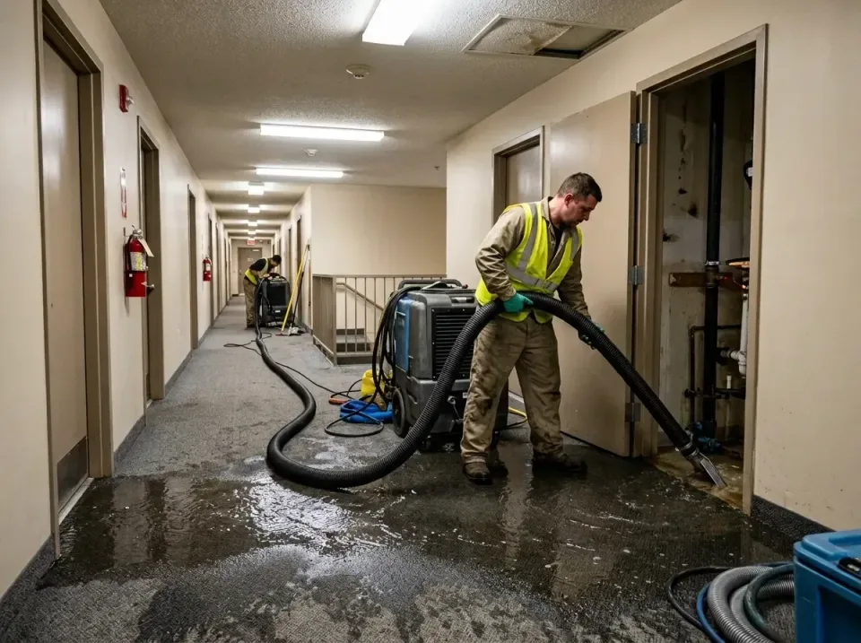 multi-unit-apartment-hallway-f-005 — frequently asked questions, Emergency Burst Pipe Water Extraction & Removal in Mequon,…